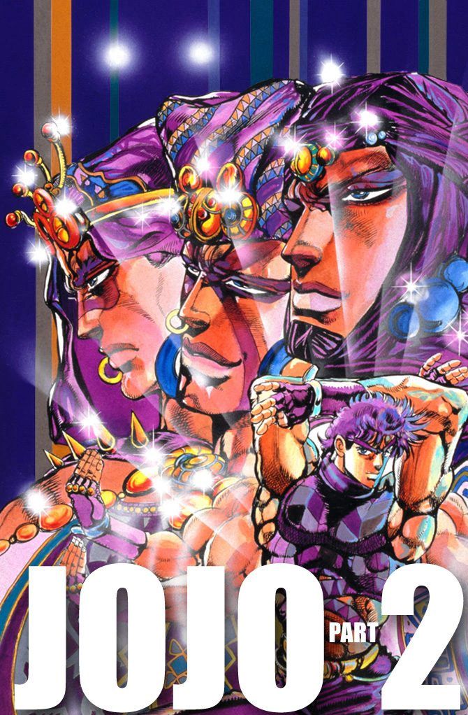 Read JoJo's Bizarre Adventure Part 2 Battle Tendency Official Colored Manga Online