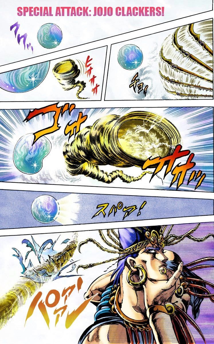 Read JoJo's Bizarre Adventure Part 2 Battle Tendency Official Colored Manga Online