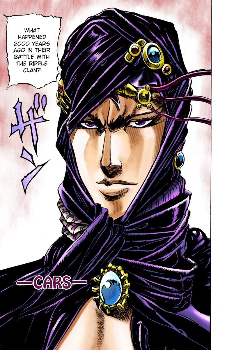 Read JoJo's Bizarre Adventure Part 2 Battle Tendency Official Colored Manga Online