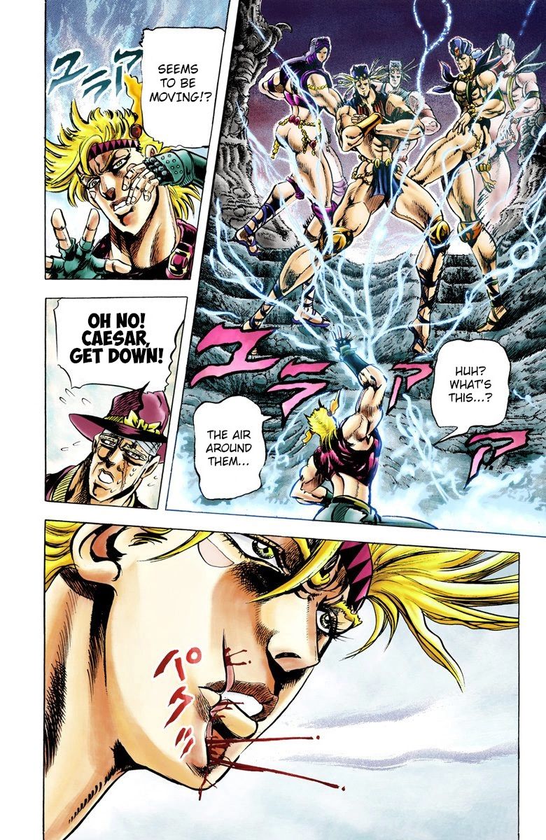 Read JoJo's Bizarre Adventure Part 2 Battle Tendency Official Colored Manga Online