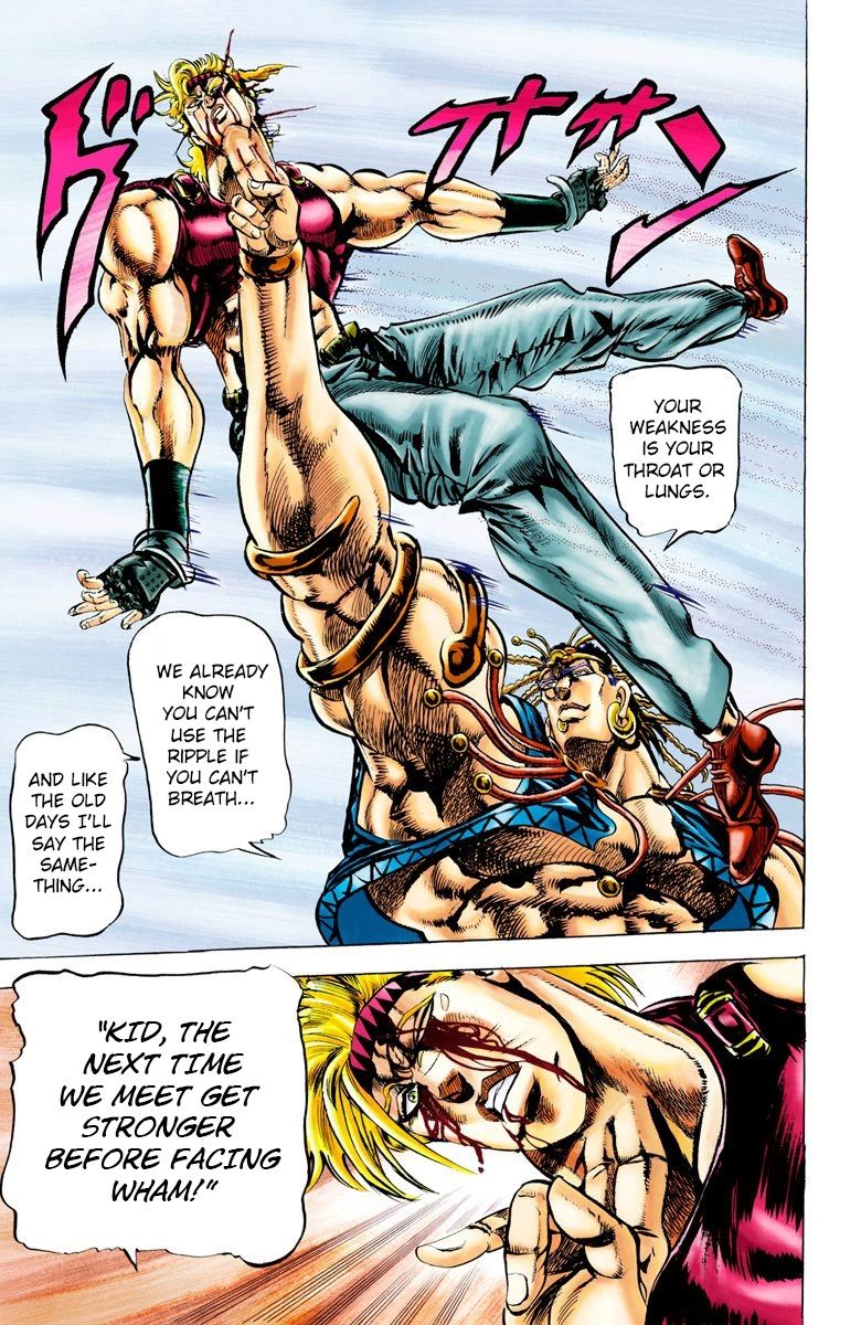 Read JoJo's Bizarre Adventure Part 2 Battle Tendency Official Colored Manga Online