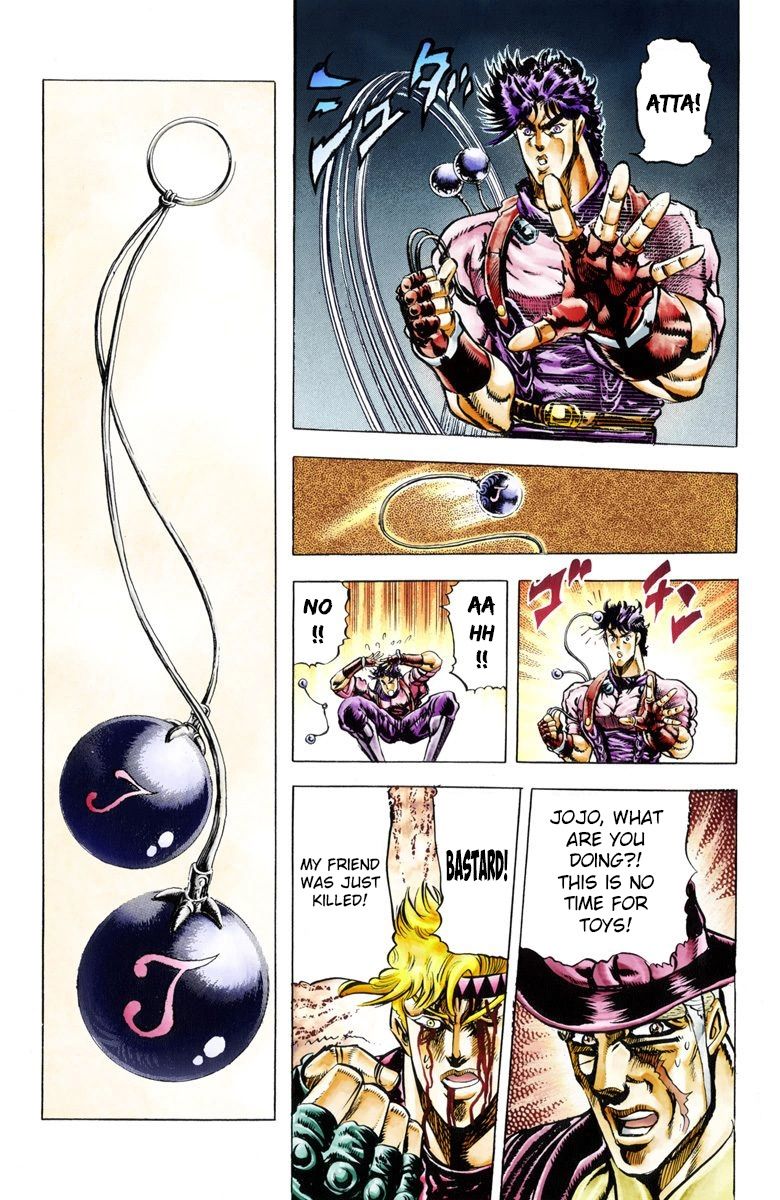 Read JoJo's Bizarre Adventure Part 2 Battle Tendency Official Colored Manga Online