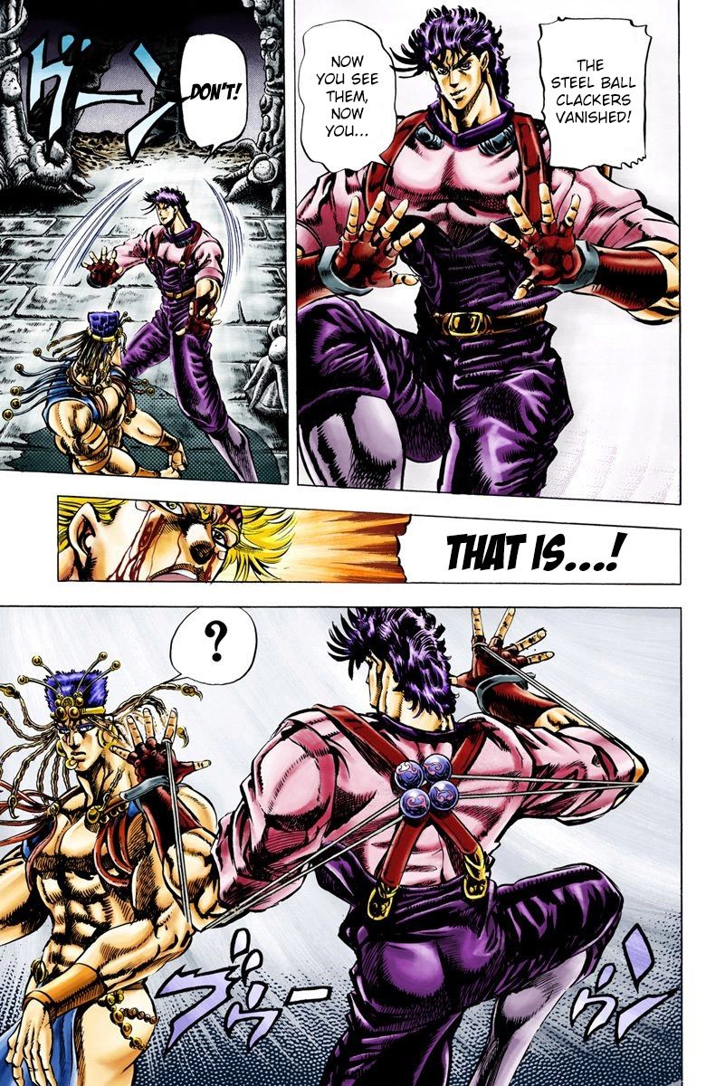Read JoJo's Bizarre Adventure Part 2 Battle Tendency Official Colored Manga Online