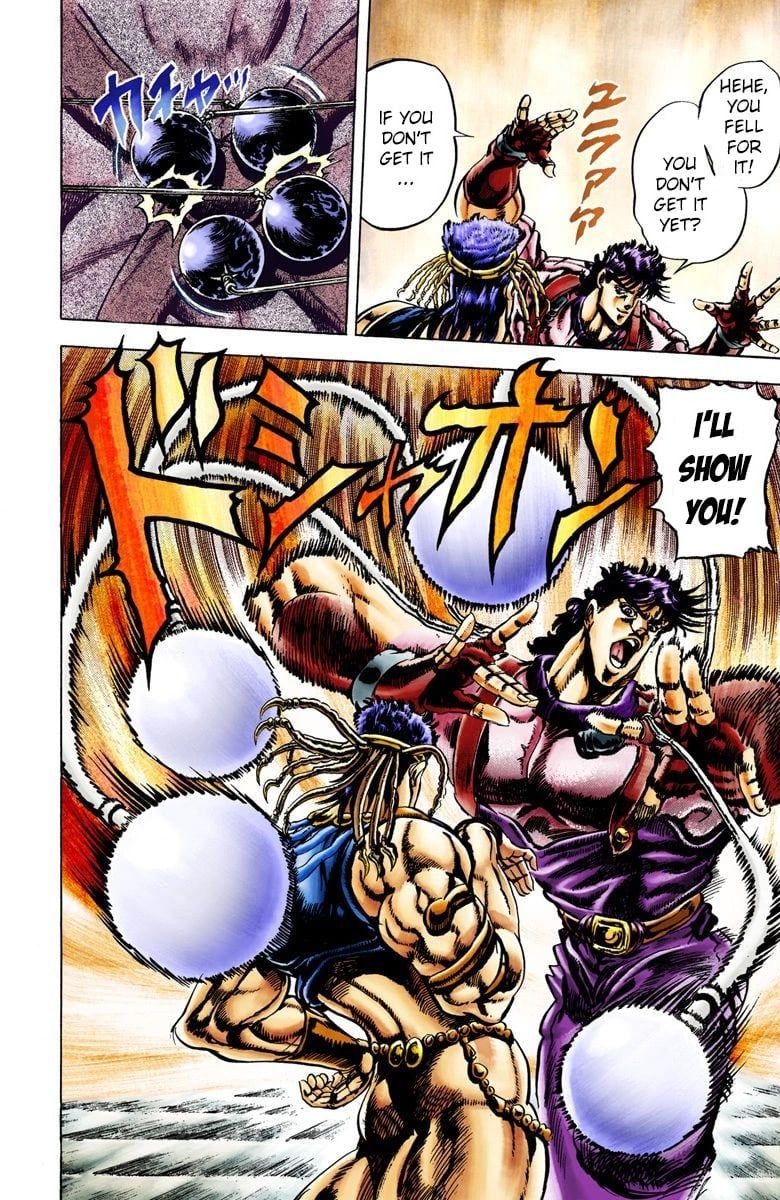 Read JoJo's Bizarre Adventure Part 2 Battle Tendency Official Colored Manga Online