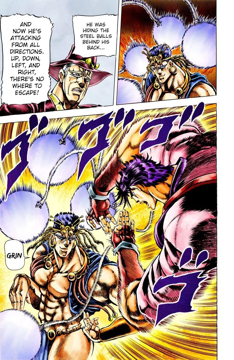Read JoJo's Bizarre Adventure Part 2 Battle Tendency Official Colored Manga Online