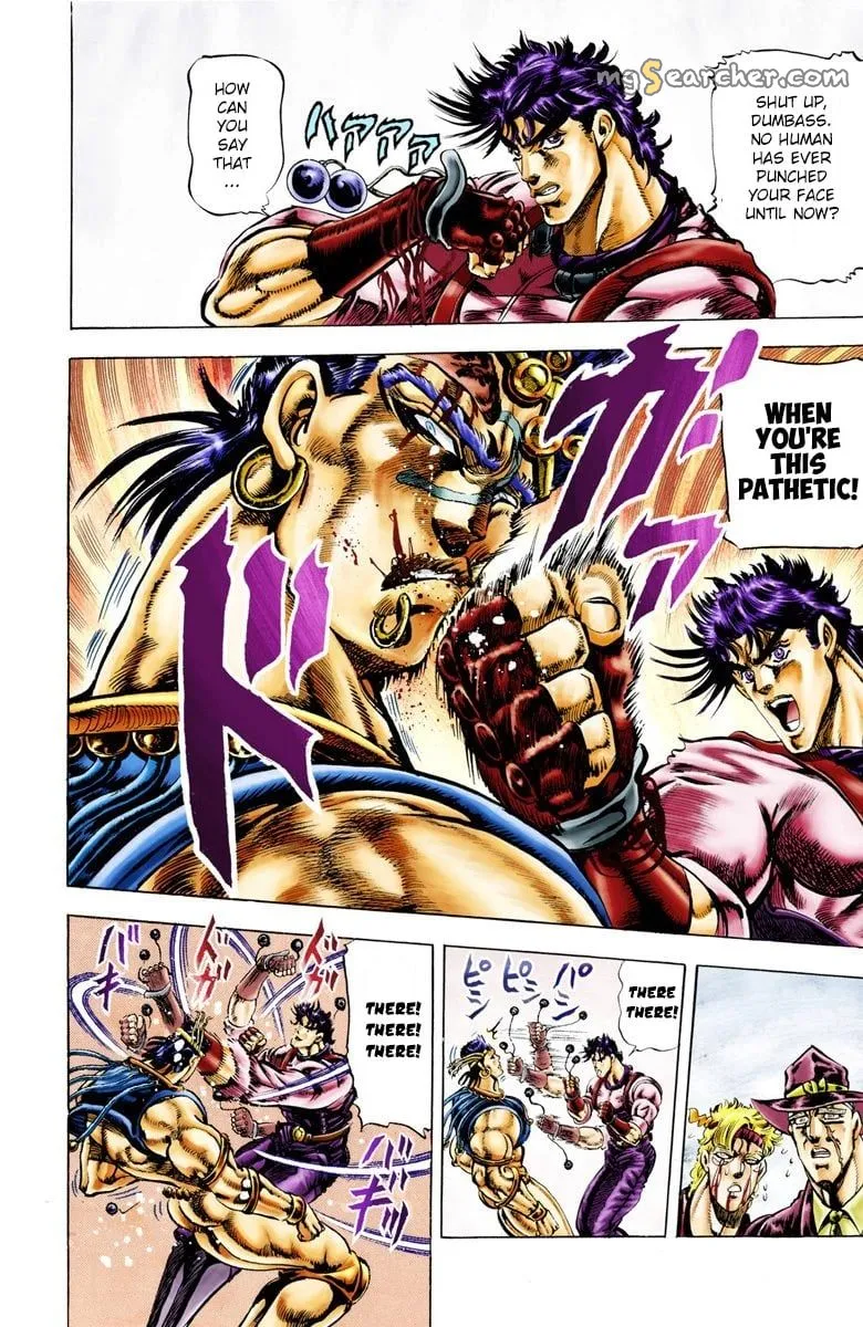 Read JoJo's Bizarre Adventure Part 2 Battle Tendency Official Colored Manga Online