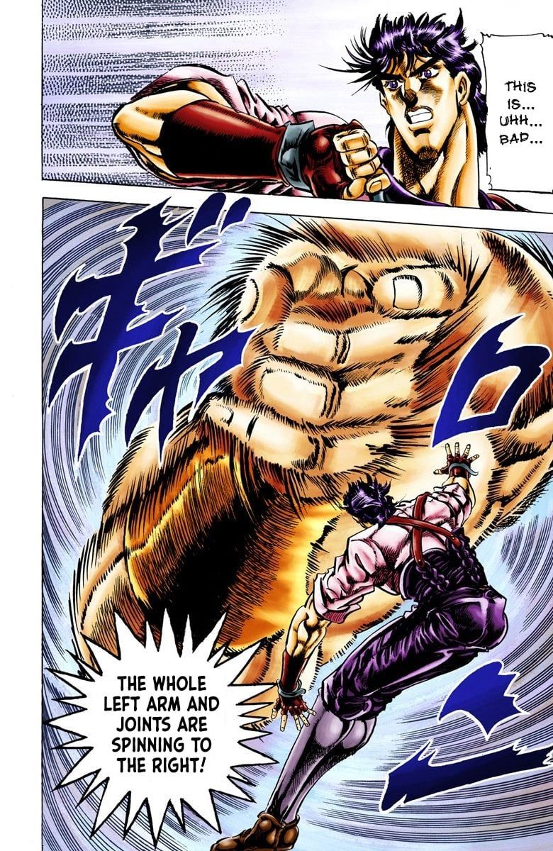 Read JoJo's Bizarre Adventure Part 2 Battle Tendency Official Colored Manga Online