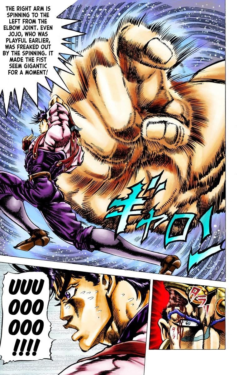 Read JoJo's Bizarre Adventure Part 2 Battle Tendency Official Colored Manga Online