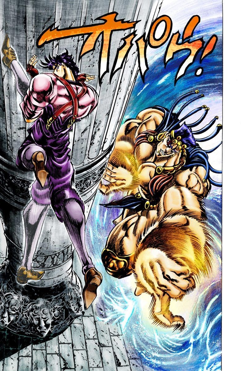 Read JoJo's Bizarre Adventure Part 2 Battle Tendency Official Colored Manga Online