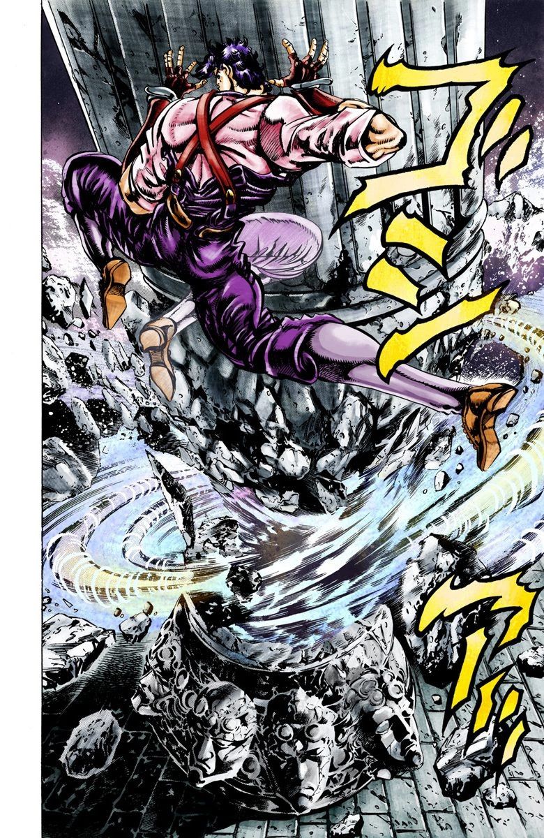 Read JoJo's Bizarre Adventure Part 2 Battle Tendency Official Colored Manga Online