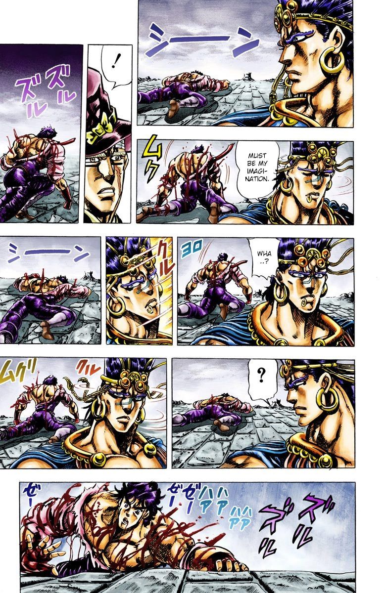 Read JoJo's Bizarre Adventure Part 2 Battle Tendency Official Colored Manga Online