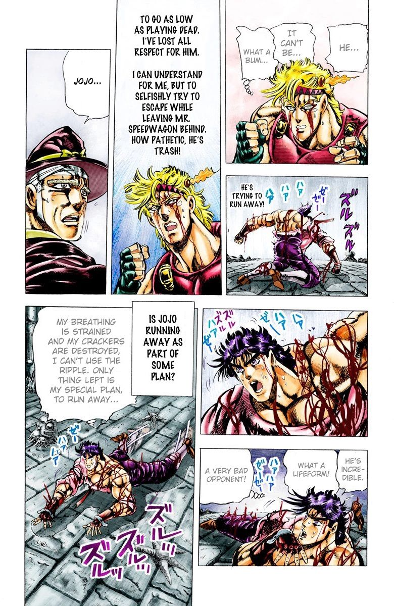 Read JoJo's Bizarre Adventure Part 2 Battle Tendency Official Colored Manga Online