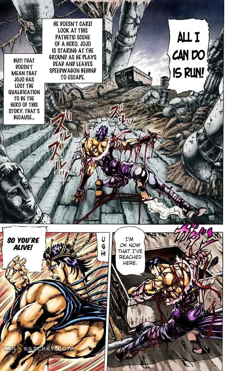 Read JoJo's Bizarre Adventure Part 2 Battle Tendency Official Colored Manga Online