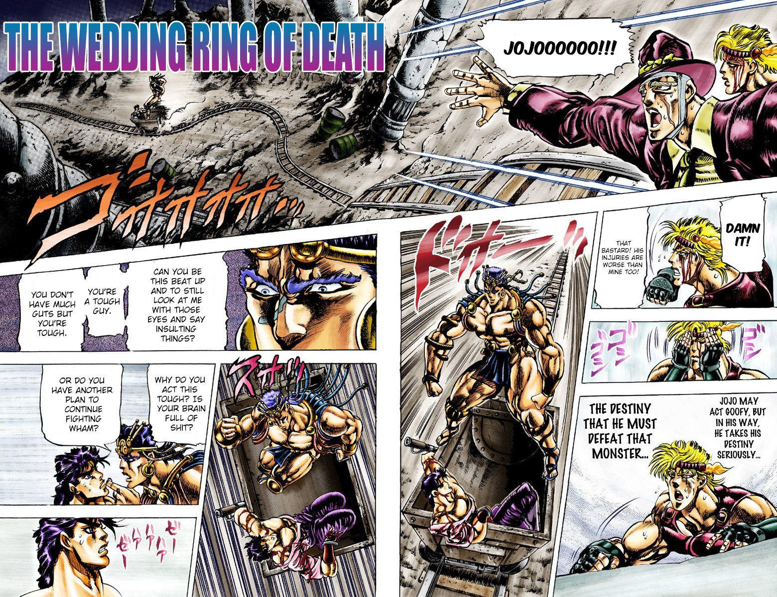 Read JoJo's Bizarre Adventure Part 2 Battle Tendency Official Colored Manga Online