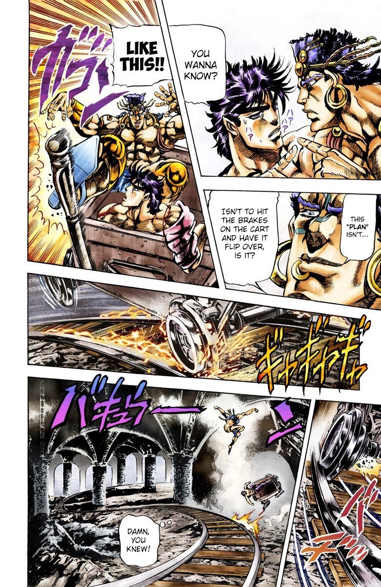 Read JoJo's Bizarre Adventure Part 2 Battle Tendency Official Colored Manga Online