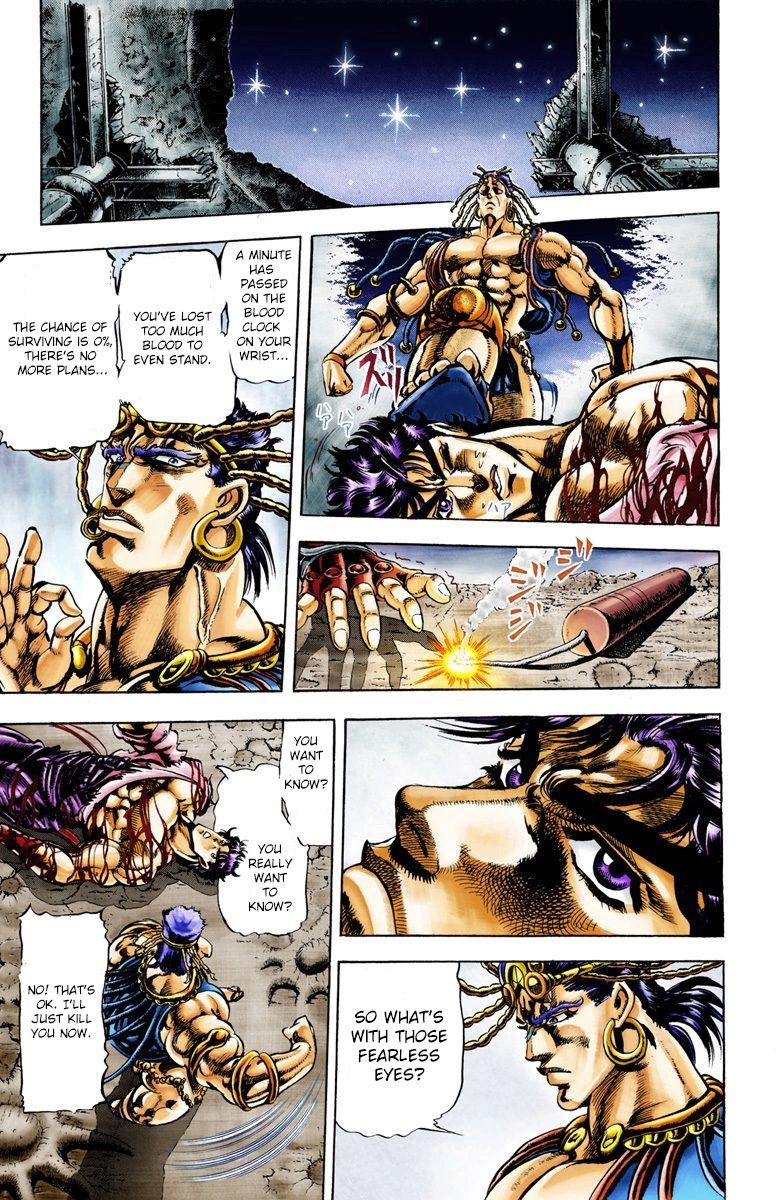 Read JoJo's Bizarre Adventure Part 2 Battle Tendency Official Colored Manga Online