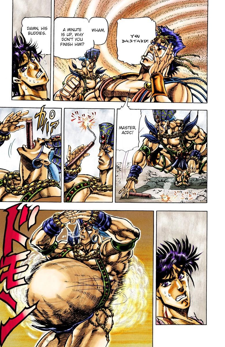 Read JoJo's Bizarre Adventure Part 2 Battle Tendency Official Colored Manga Online