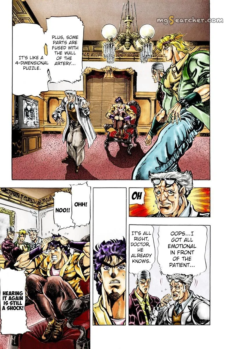 Read JoJo's Bizarre Adventure Part 2 Battle Tendency Official Colored Manga Online