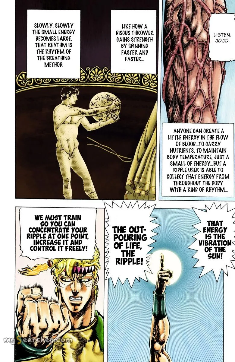 Read JoJo's Bizarre Adventure Part 2 Battle Tendency Official Colored Manga Online