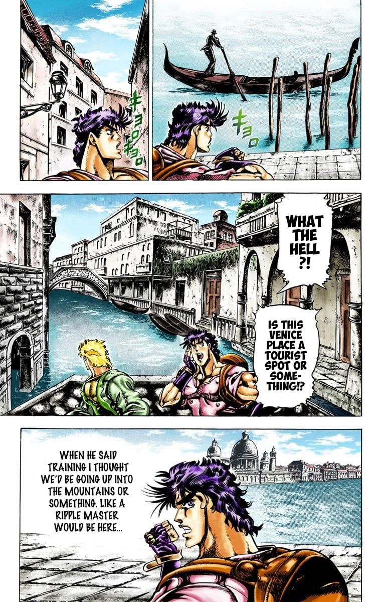 Read JoJo's Bizarre Adventure Part 2 Battle Tendency Official Colored Manga Online