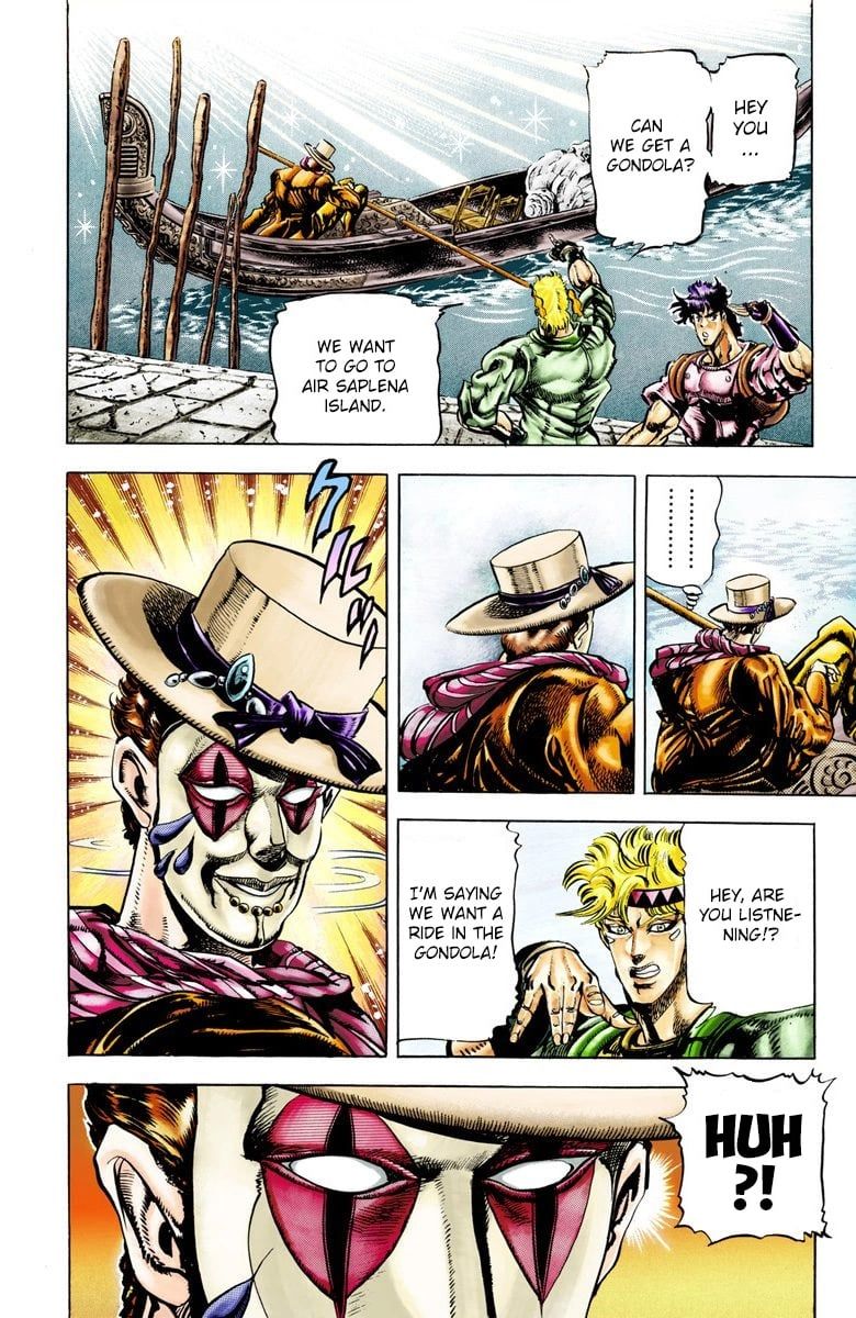 Read JoJo's Bizarre Adventure Part 2 Battle Tendency Official Colored Manga Online