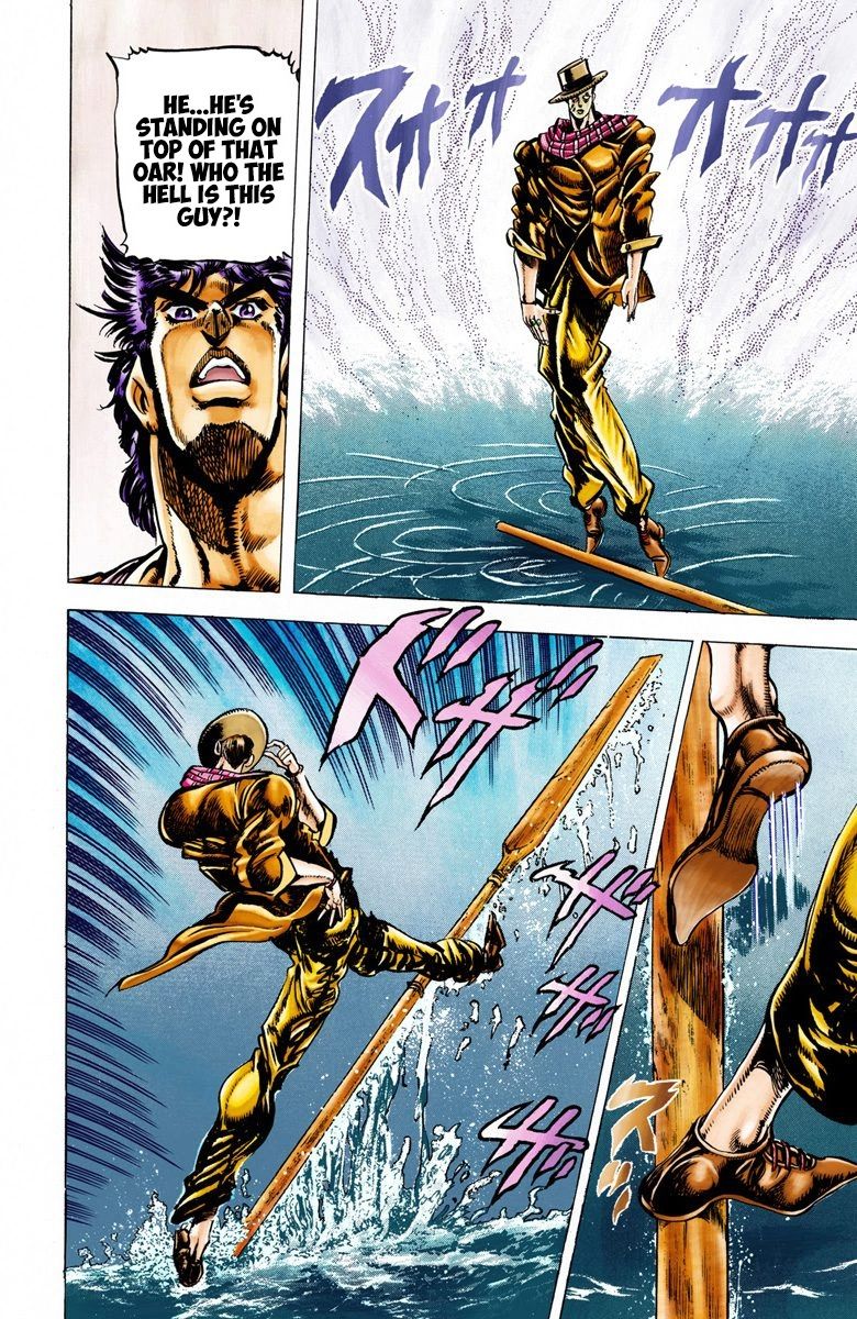 Read JoJo's Bizarre Adventure Part 2 Battle Tendency Official Colored Manga Online