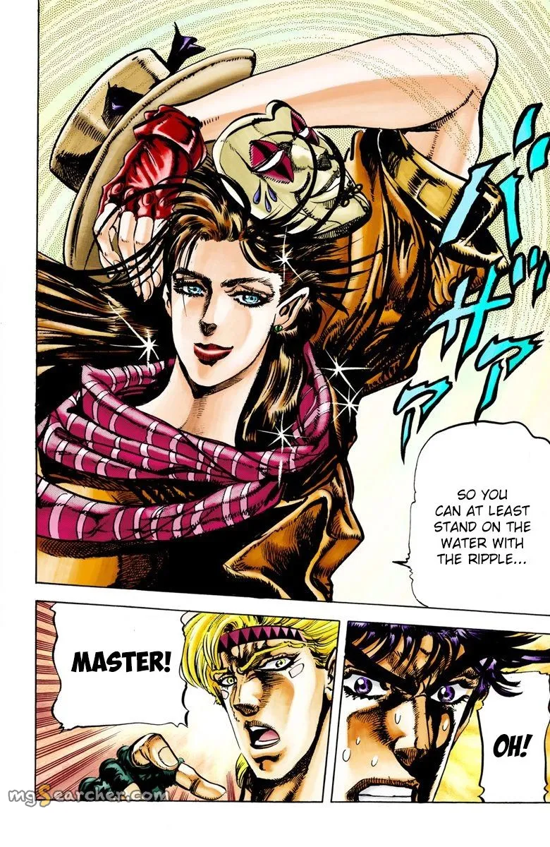 Read JoJo's Bizarre Adventure Part 2 Battle Tendency Official Colored Manga Online