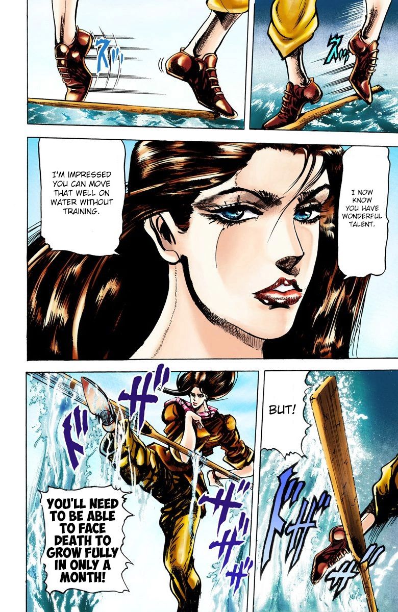Read JoJo's Bizarre Adventure Part 2 Battle Tendency Official Colored Manga Online