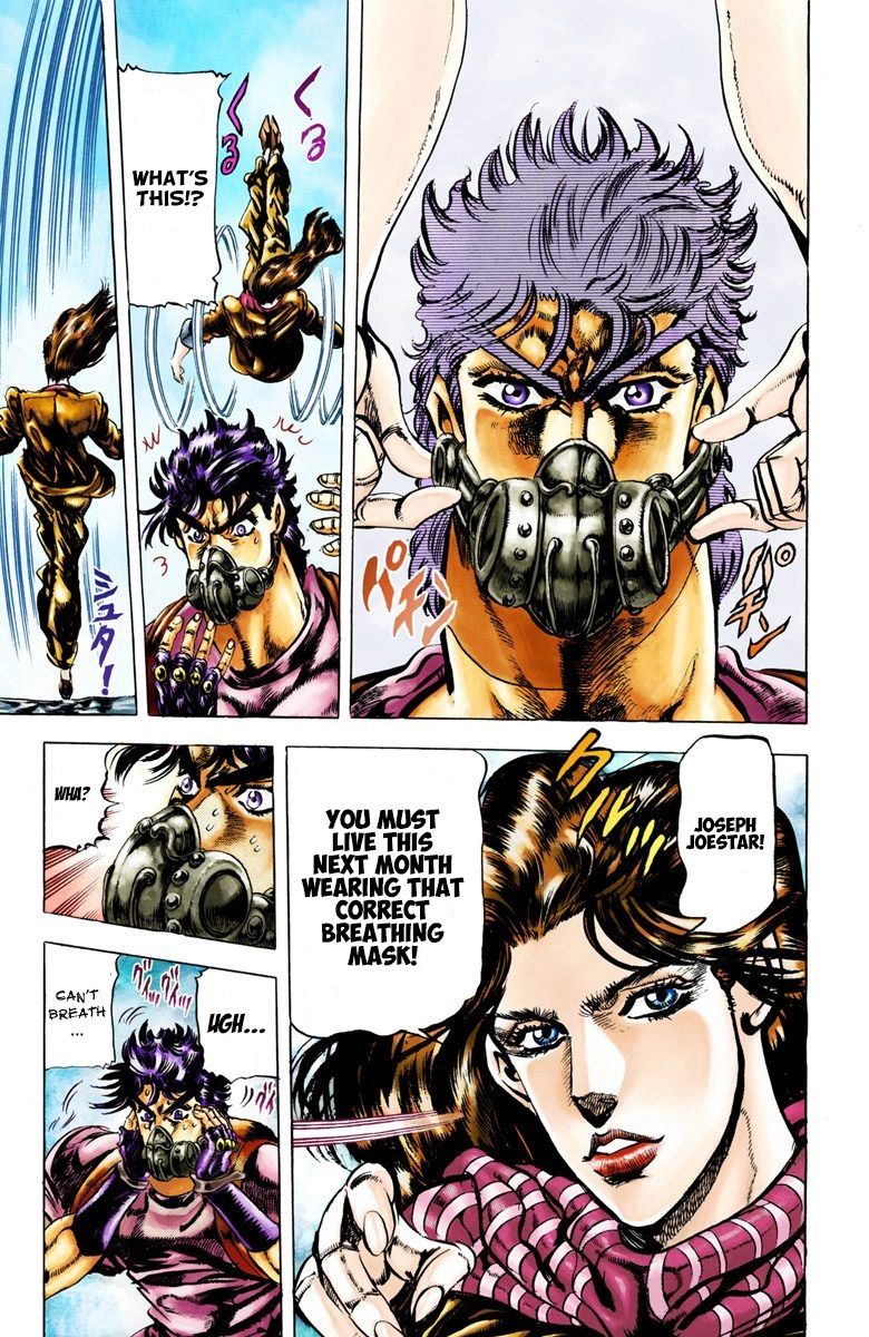 Read JoJo's Bizarre Adventure Part 2 Battle Tendency Official Colored Manga Online
