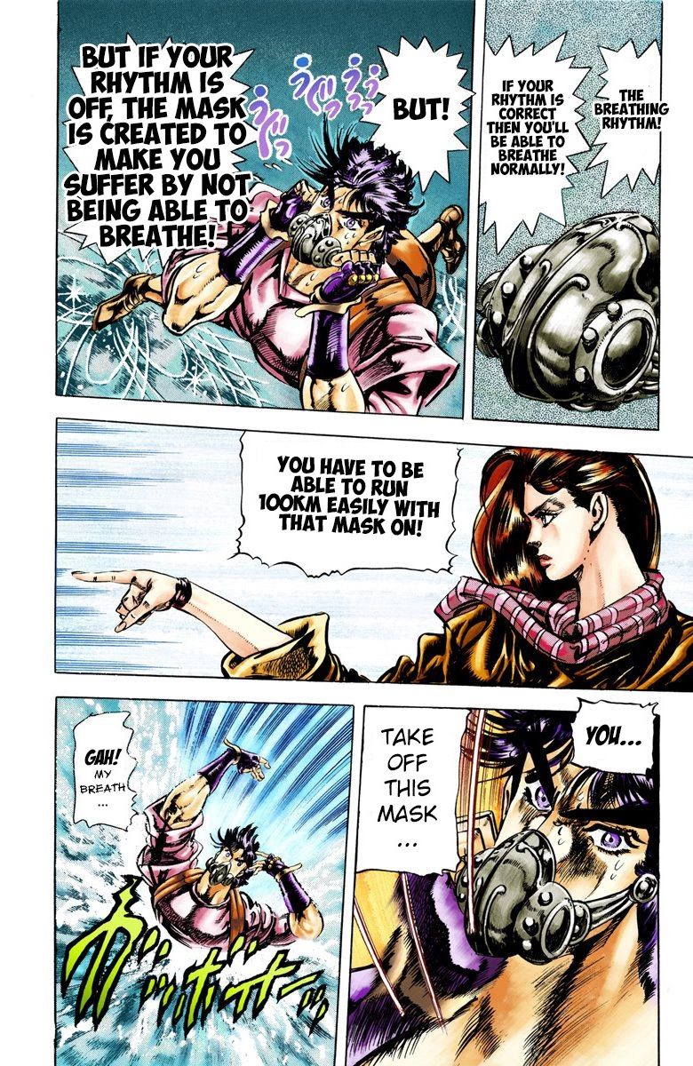 Read JoJo's Bizarre Adventure Part 2 Battle Tendency Official Colored Manga Online