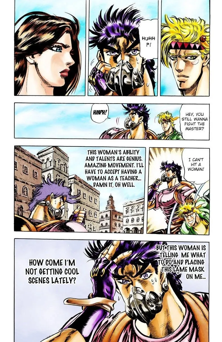 Read JoJo's Bizarre Adventure Part 2 Battle Tendency Official Colored Manga Online