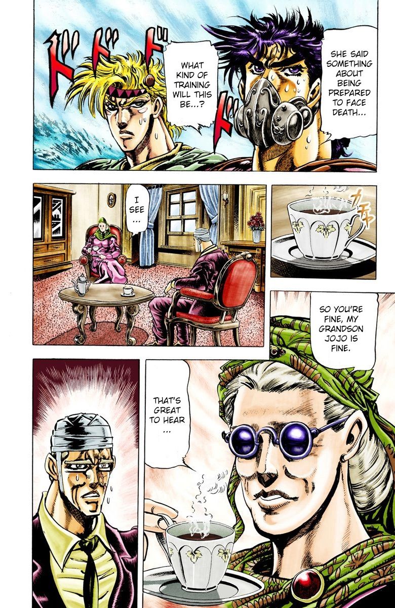 Read JoJo's Bizarre Adventure Part 2 Battle Tendency Official Colored Manga Online