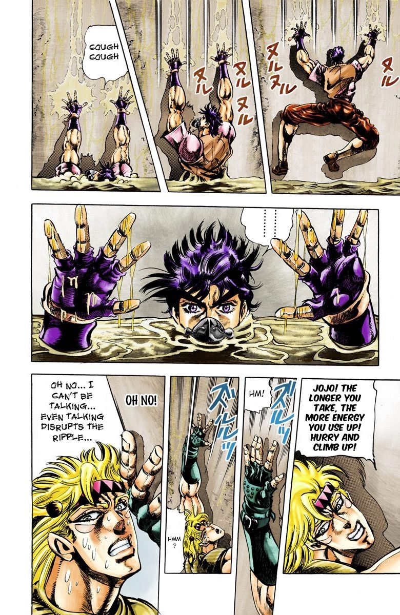 Read JoJo's Bizarre Adventure Part 2 Battle Tendency Official Colored Manga Online