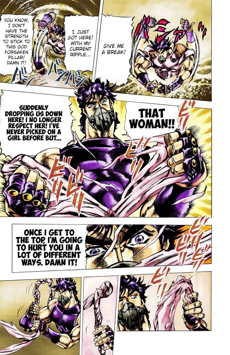 Read JoJo's Bizarre Adventure Part 2 Battle Tendency Official Colored Manga Online