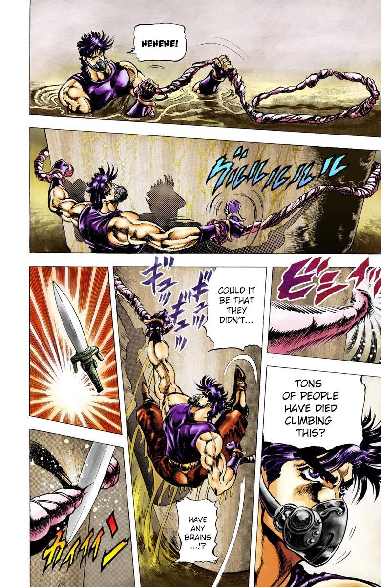 Read JoJo's Bizarre Adventure Part 2 Battle Tendency Official Colored Manga Online