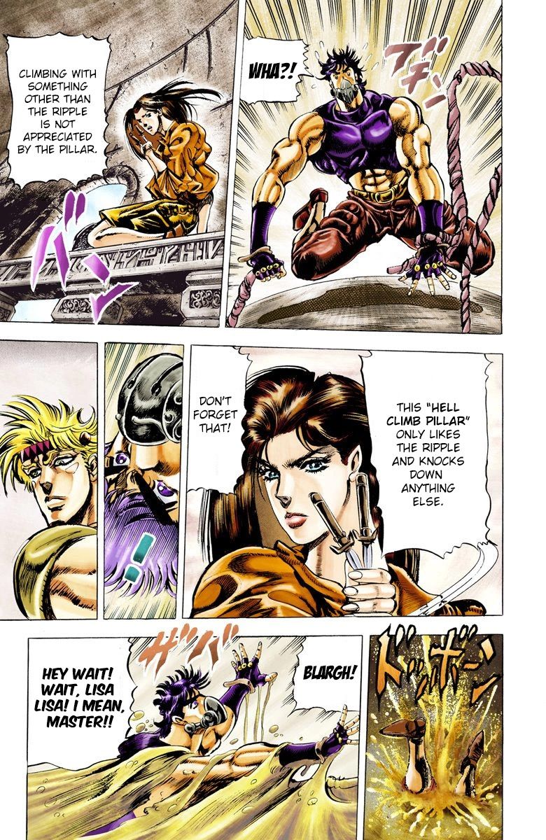 Read JoJo's Bizarre Adventure Part 2 Battle Tendency Official Colored Manga Online