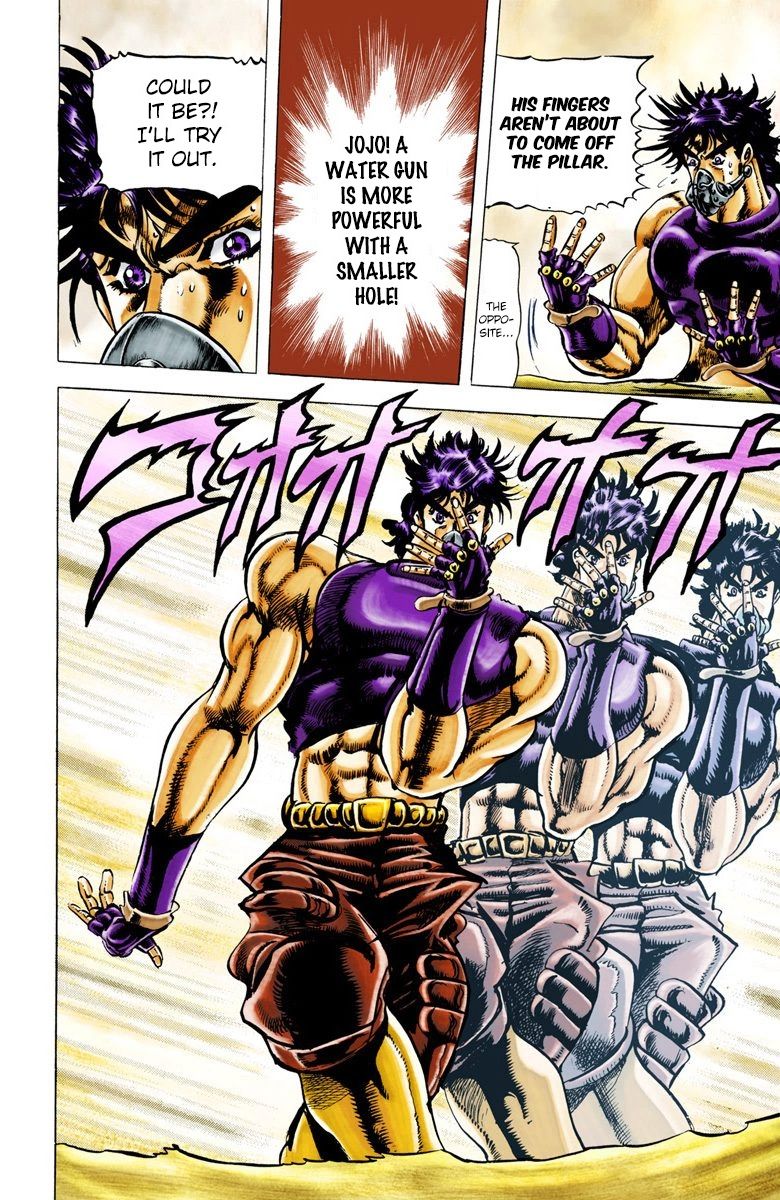 Read JoJo's Bizarre Adventure Part 2 Battle Tendency Official Colored Manga Online