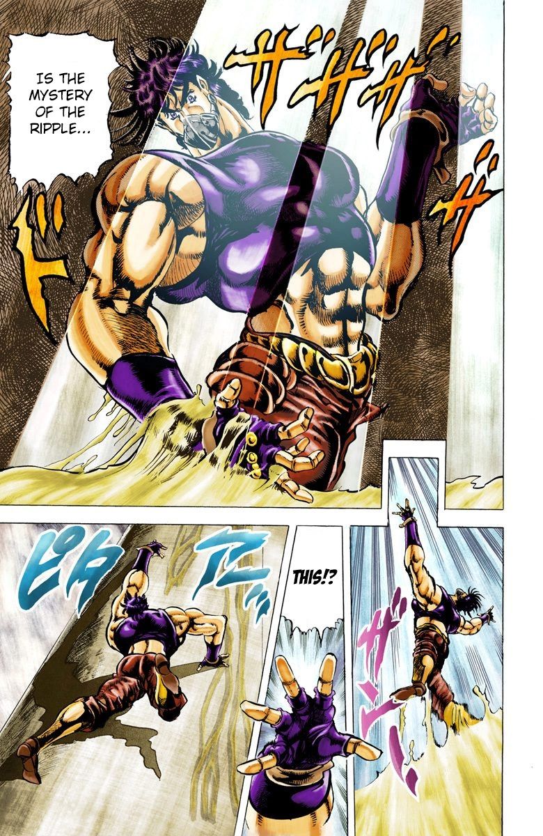 Read JoJo's Bizarre Adventure Part 2 Battle Tendency Official Colored Manga Online