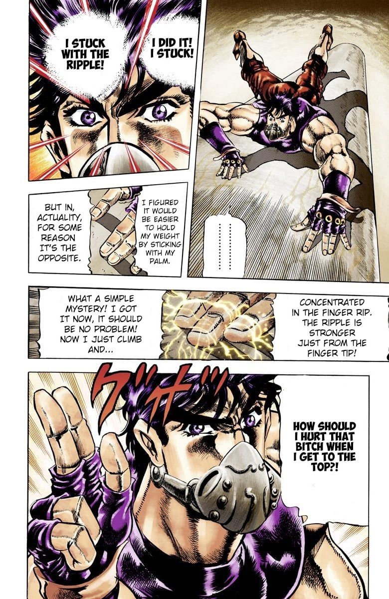 Read JoJo's Bizarre Adventure Part 2 Battle Tendency Official Colored Manga Online