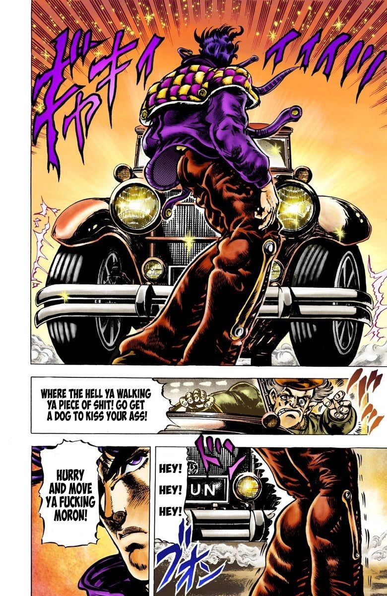 Read JoJo's Bizarre Adventure Part 2 Battle Tendency Official Colored Manga Online