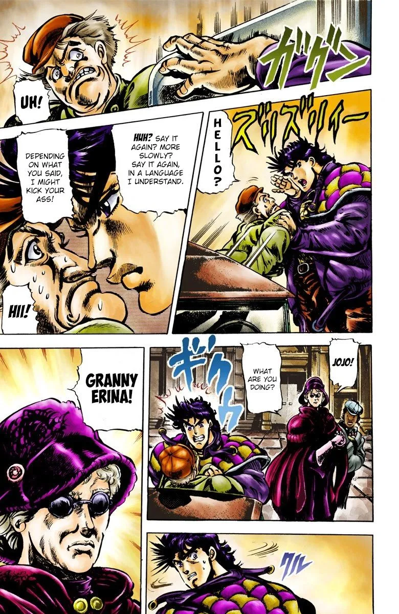 Read JoJo's Bizarre Adventure Part 2 Battle Tendency Official Colored Manga Online