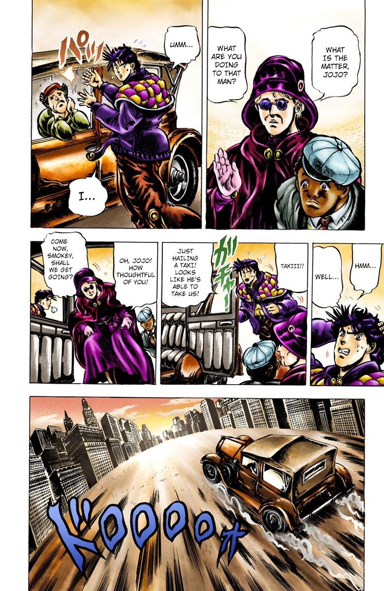 Read JoJo's Bizarre Adventure Part 2 Battle Tendency Official Colored Manga Online