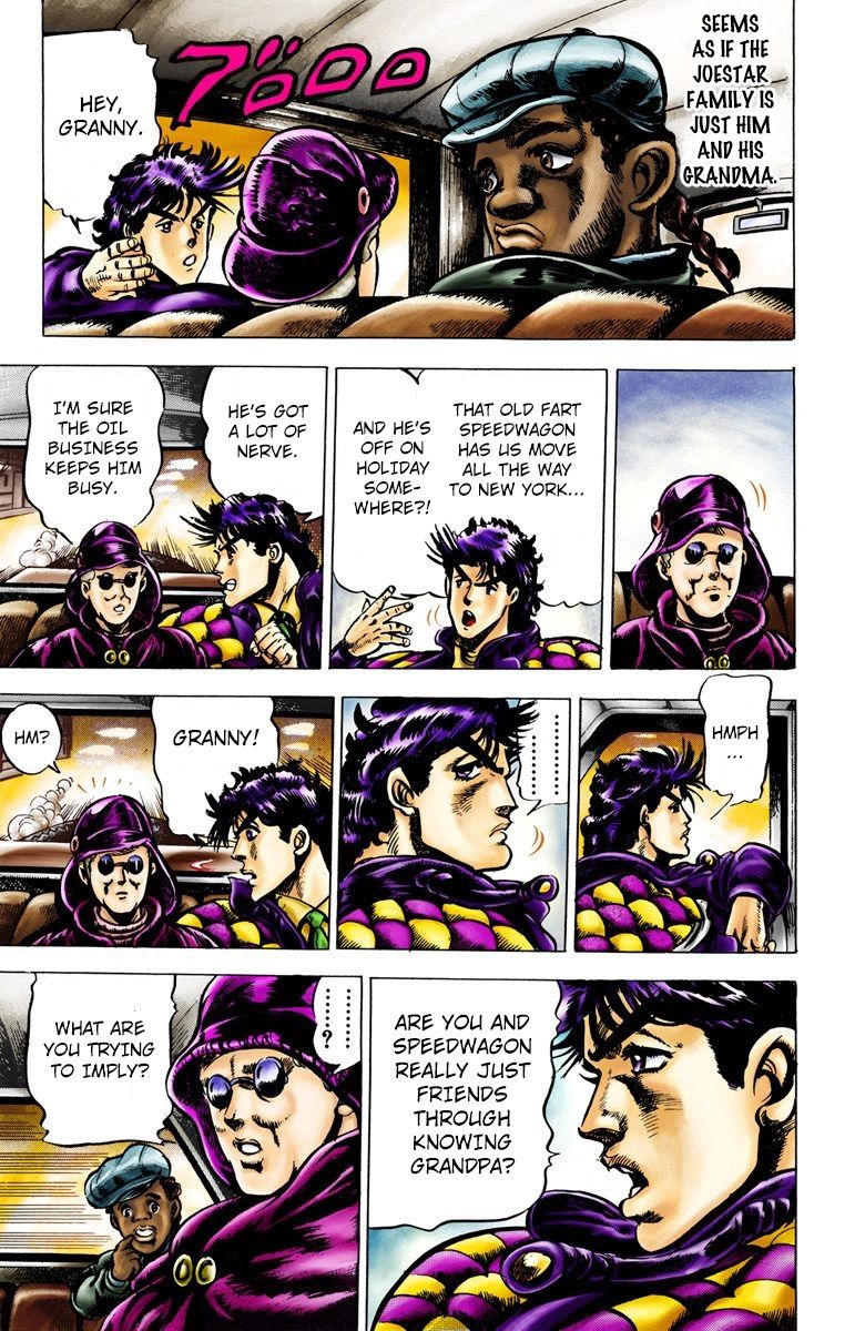 Read JoJo's Bizarre Adventure Part 2 Battle Tendency Official Colored Manga Online