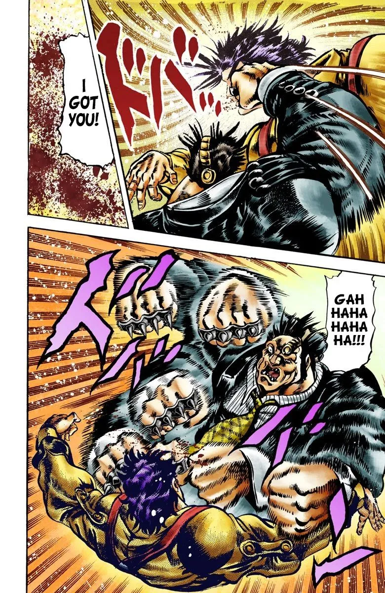 Read JoJo's Bizarre Adventure Part 2 Battle Tendency Official Colored Manga Online