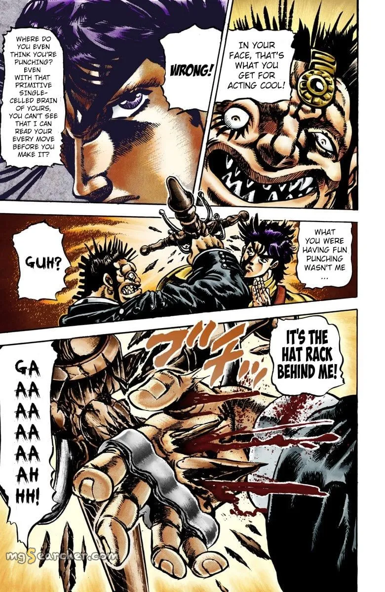 Read JoJo's Bizarre Adventure Part 2 Battle Tendency Official Colored Manga Online