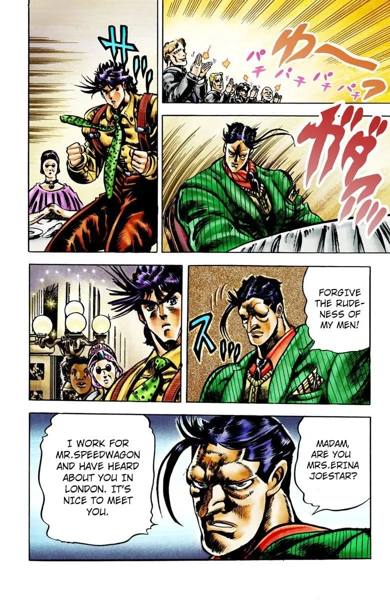 Read JoJo's Bizarre Adventure Part 2 Battle Tendency Official Colored Manga Online