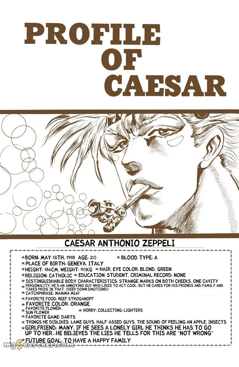 Read JoJo's Bizarre Adventure Part 2 Battle Tendency Official Colored Manga Online