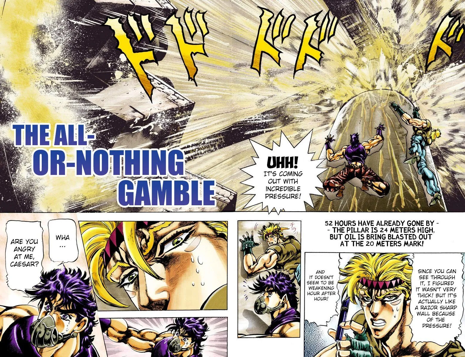 Read JoJo's Bizarre Adventure Part 2 Battle Tendency Official Colored Manga Online