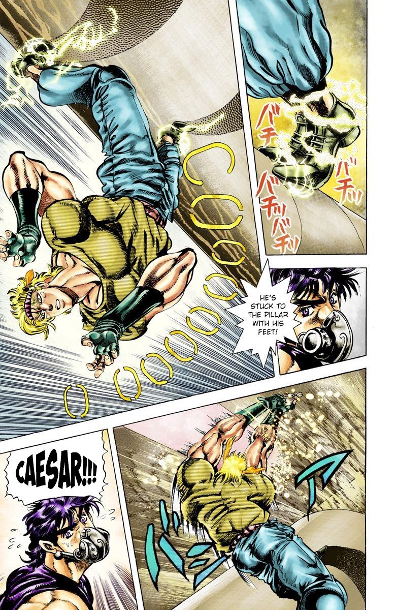 Read JoJo's Bizarre Adventure Part 2 Battle Tendency Official Colored Manga Online