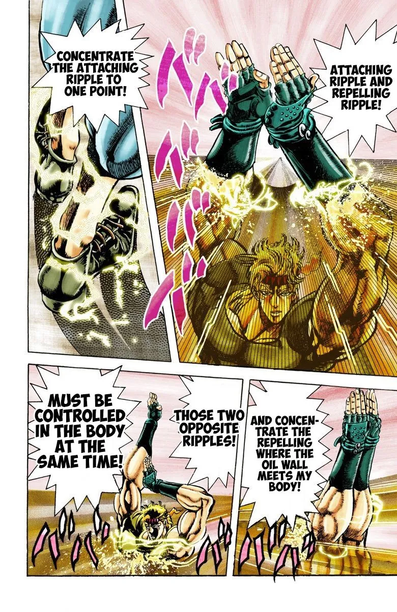 Read JoJo's Bizarre Adventure Part 2 Battle Tendency Official Colored Manga Online
